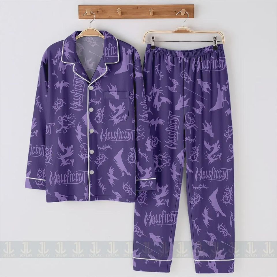 Maleficent Dragon Pajama Set, Spooky Season Sleepwear