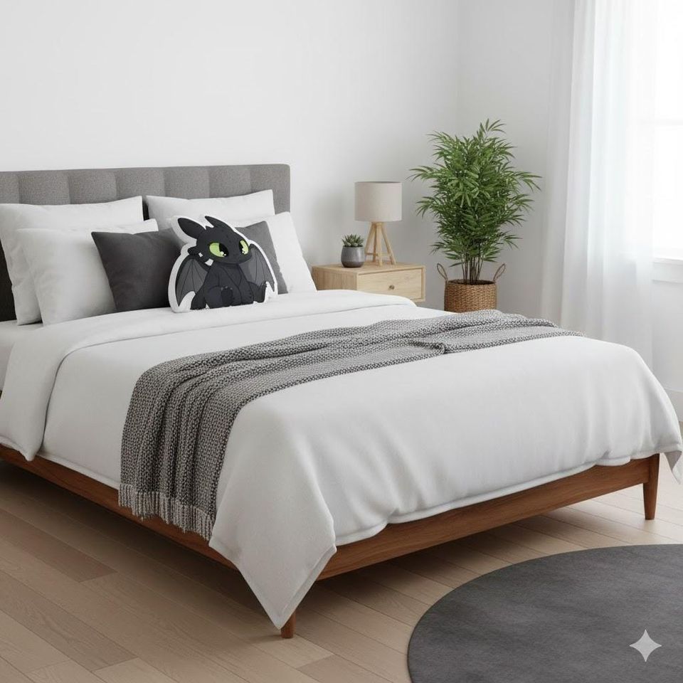 Toothless Pillow, How to Train Your Dragon Cushion