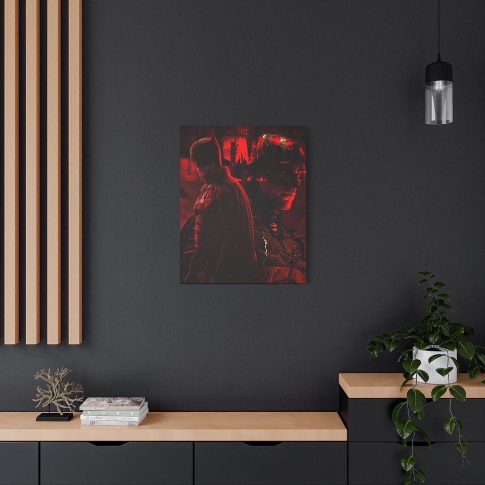 The Batman - Matte Art, Superhero Wall Decor