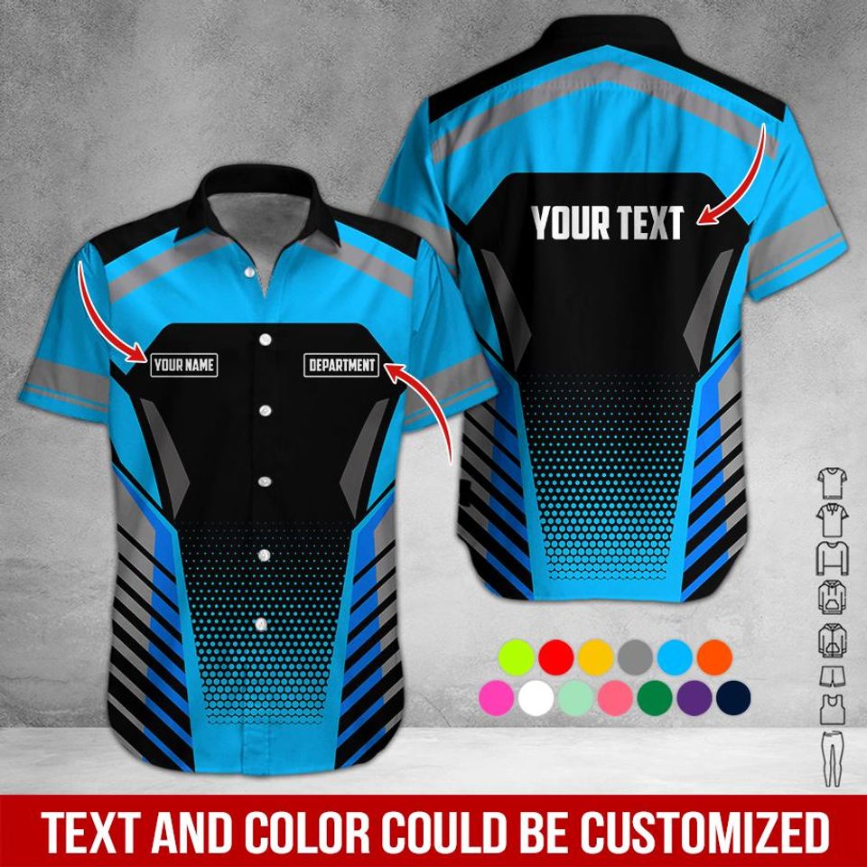 Custom Workwear Full Color 3D All Over Printed Clothes