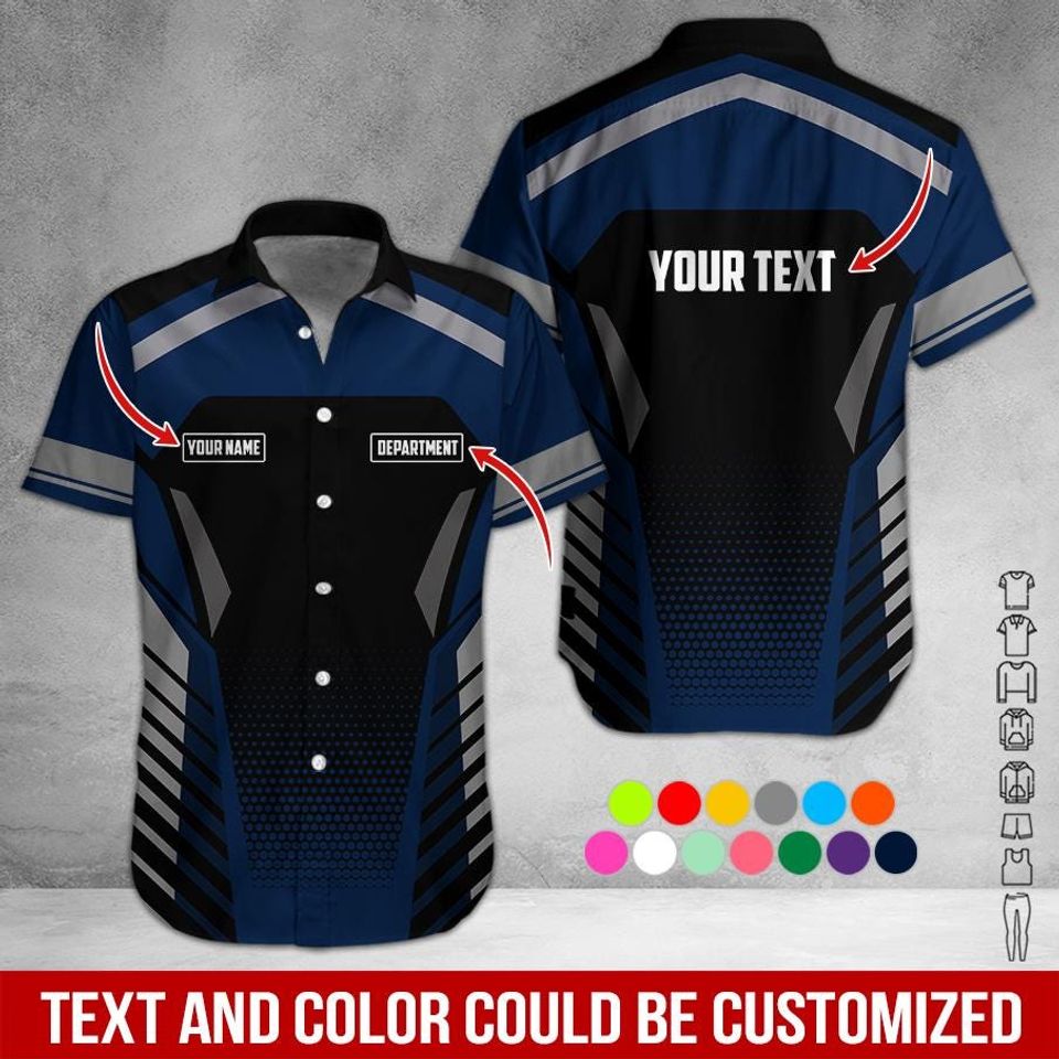 Custom Workwear Full Color 3D All Over Printed Clothes