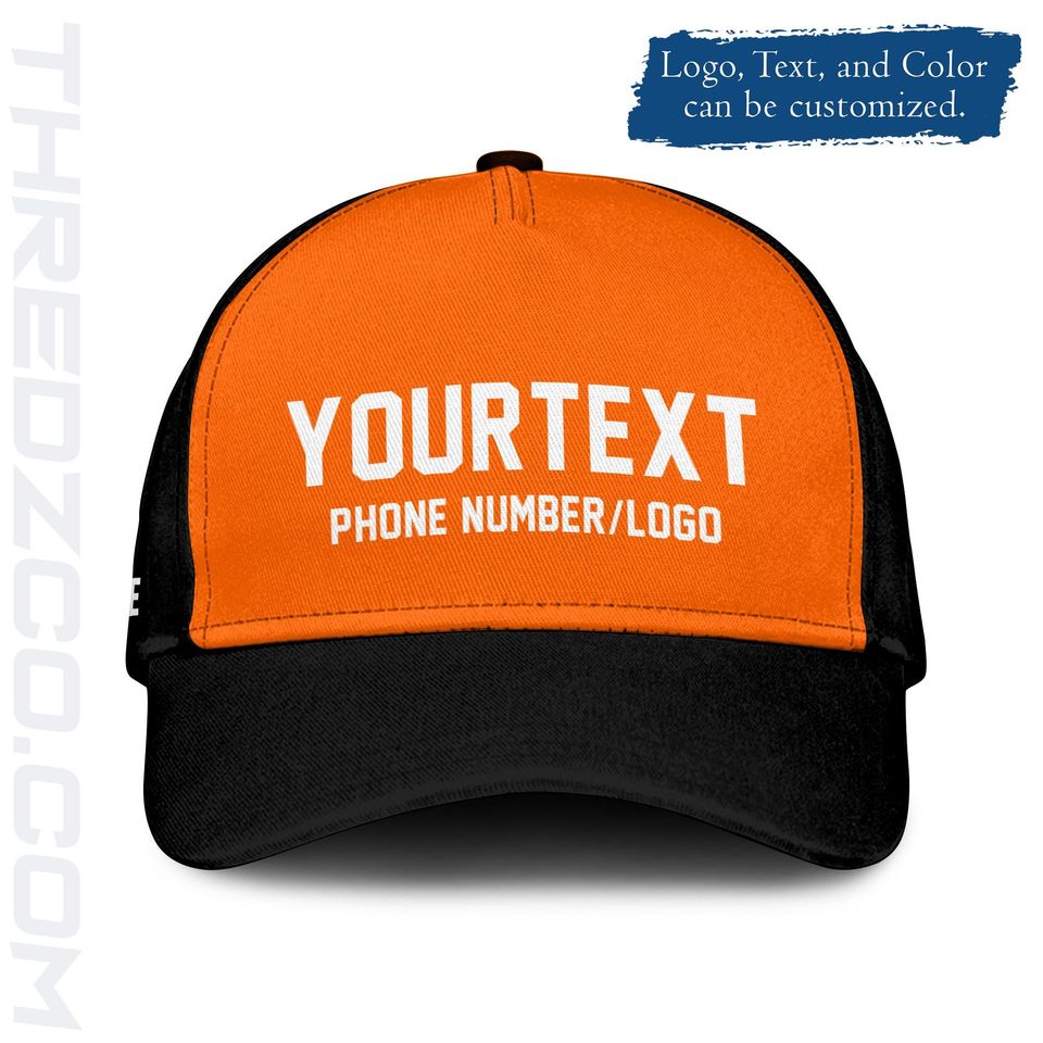 Custom Workwear Shirt: Personalized Non Reflective Orange Company Uniform