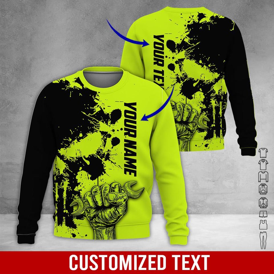 Custom Mechanic Combo Shirt: Personalized Auto Company Uniform