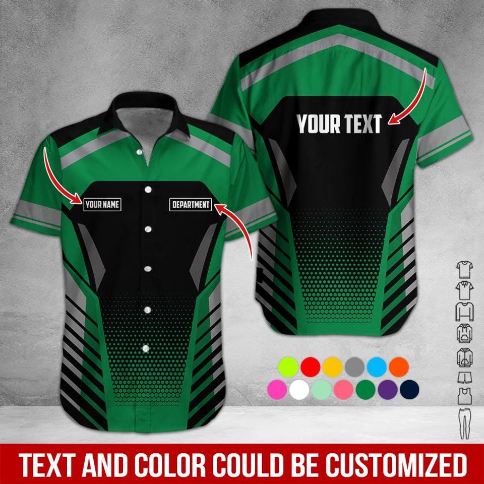 Custom Workwear Full Color 3D All Over Printed Clothes
