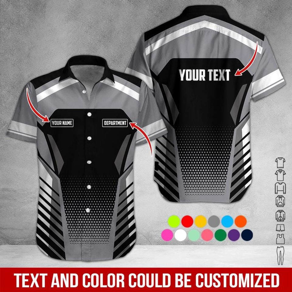 Custom Workwear Full Color 3D All Over Printed Clothes