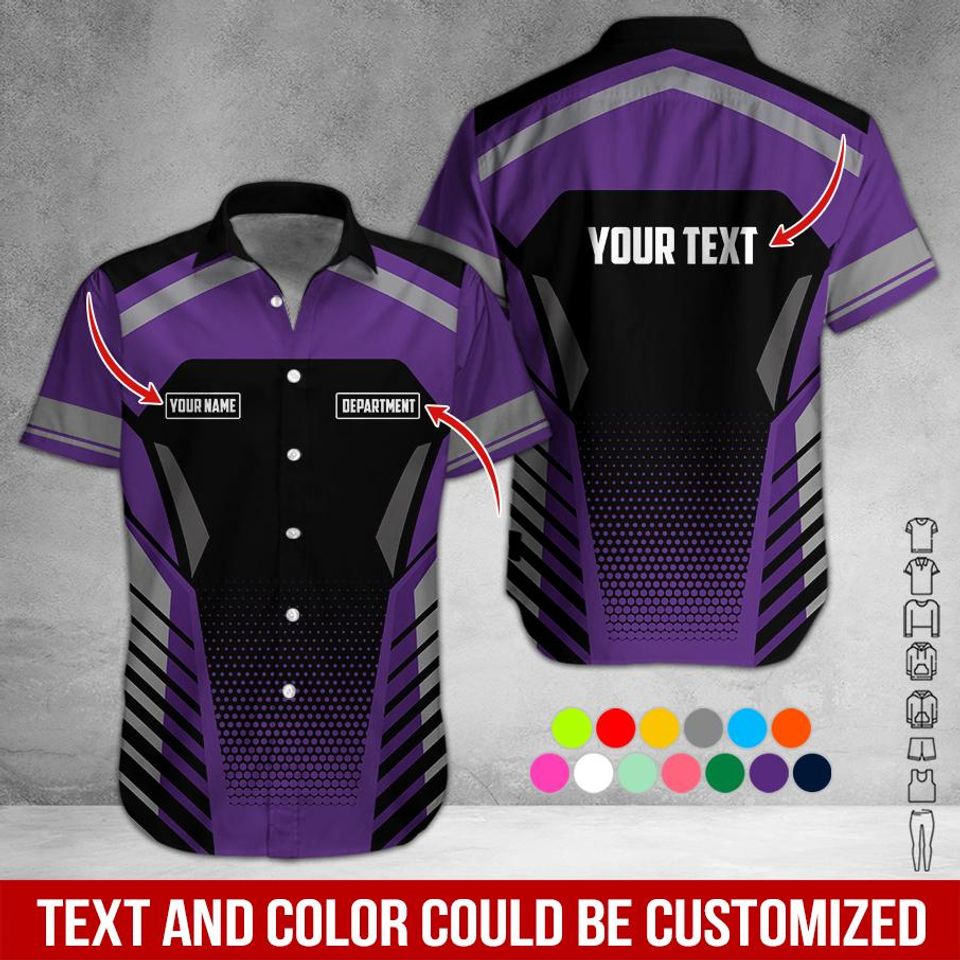 Custom Workwear Full Color 3D All Over Printed Clothes