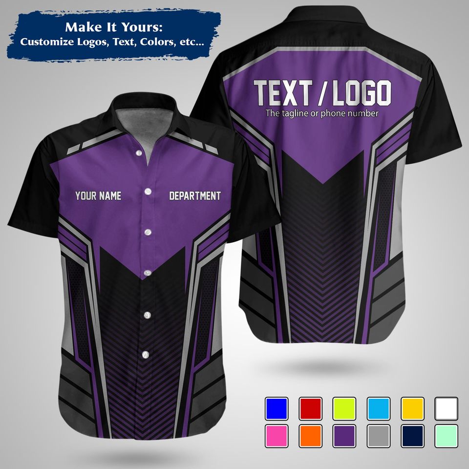 Custom  Construction Workwear Shirt  Personalized Uniform with Logo & Name