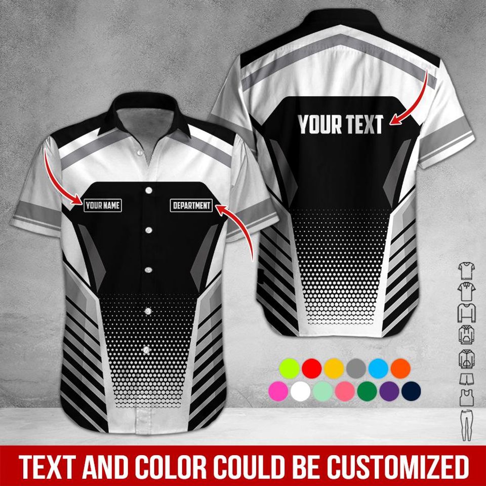 Custom Workwear Full Color 3D All Over Printed Clothes