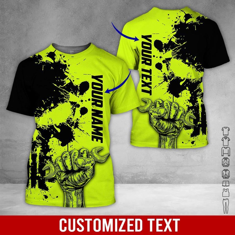 Custom Mechanic Combo Shirt: Personalized Auto Company Uniform