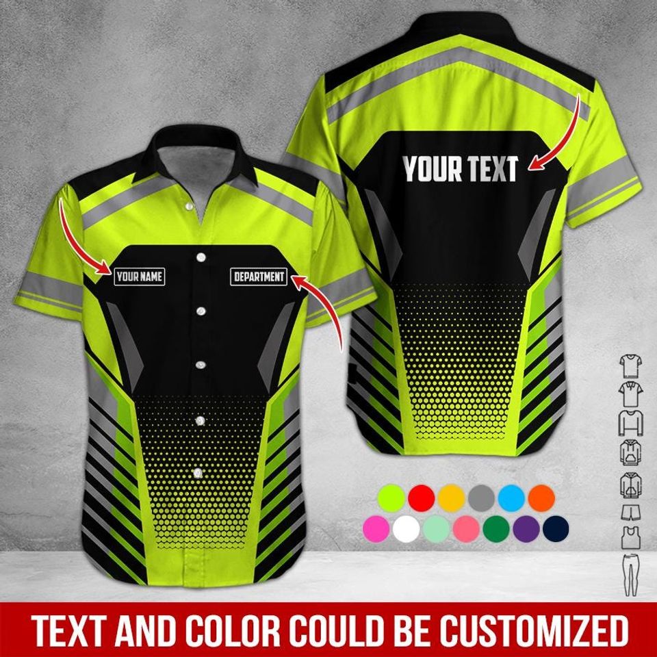 Custom Workwear Full Color 3D All Over Printed Clothes