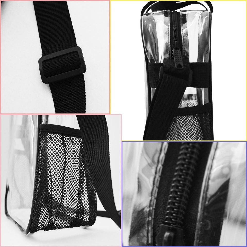 Clear Bag K-Pop Transparent Crossbody Tote Stadium Approved Clear Purse for Concerts & Sports Fans Gift