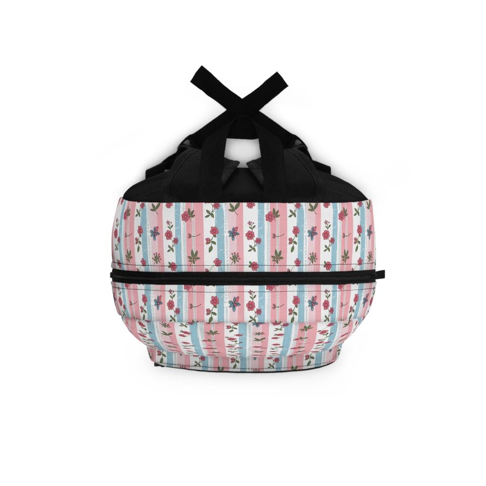 Floral Polyester Backpack