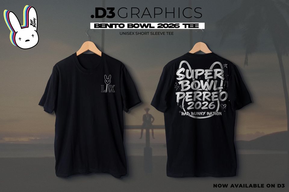 Benito Bowl Perreo 2026 Double Sided T-Shirt