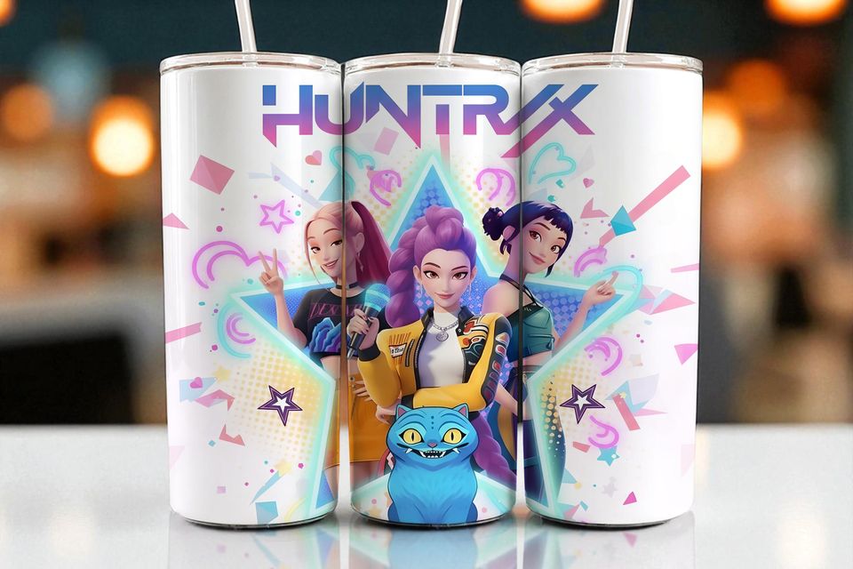 Kpop Chibi Demon Hunters Tumbler