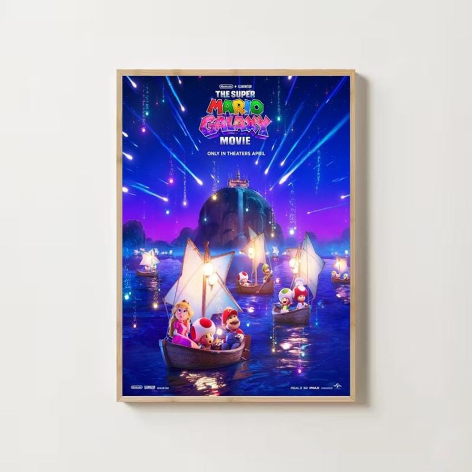 The Super Mario Galaxy 2026 Movie Poster