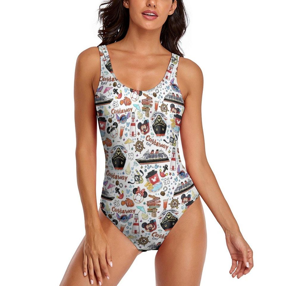 Disney Cruise One Piece Swimsuit , Beach Swimsuit & Bathing Suit