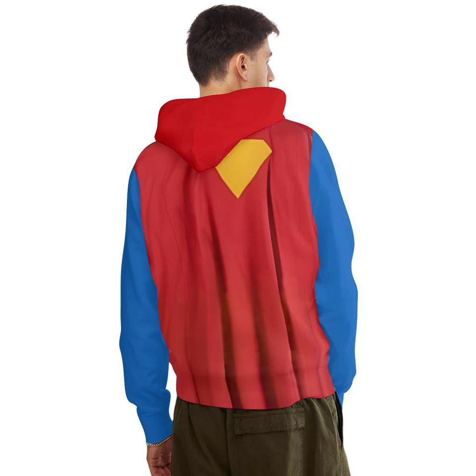 DC Superhero Hoodie and Pants Set for Cosplay