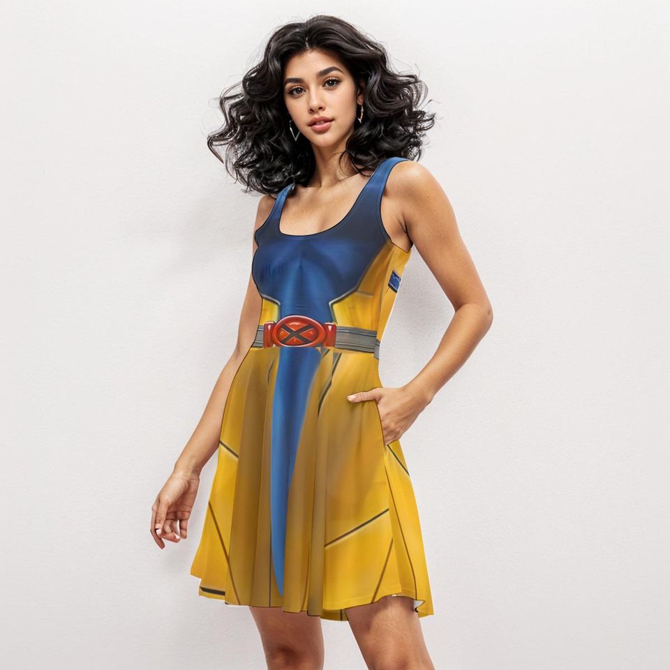 Jean Grey Costume Dark Phoenix X-Men Cosplay Marvel Dress