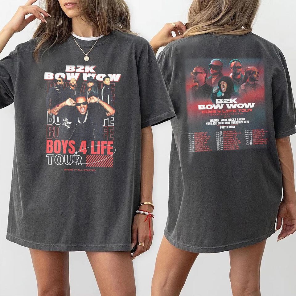 Bow Wow x B2K Boys 4 Life Tour Unisex 2026 Shirt
