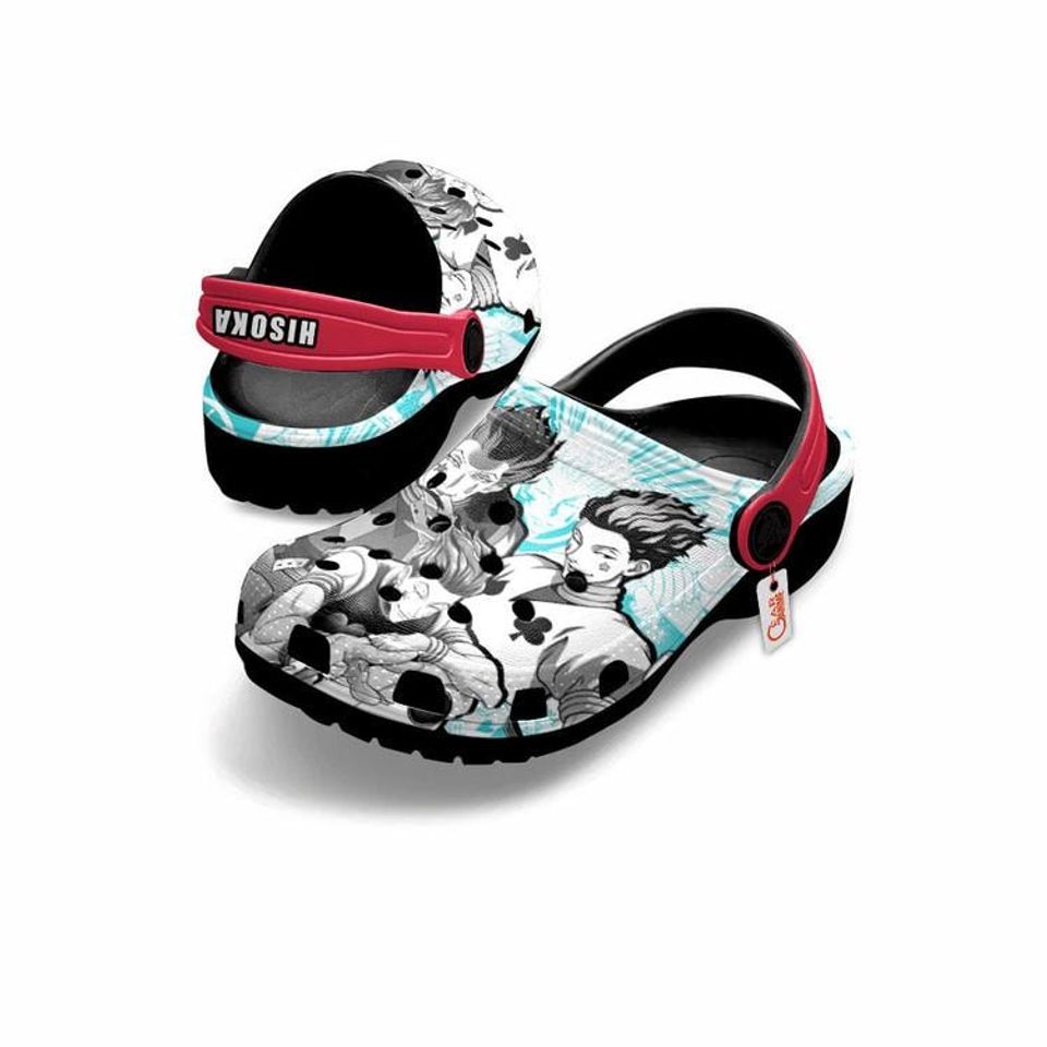Hisoka Clogs Shoes Manga Style Personalized