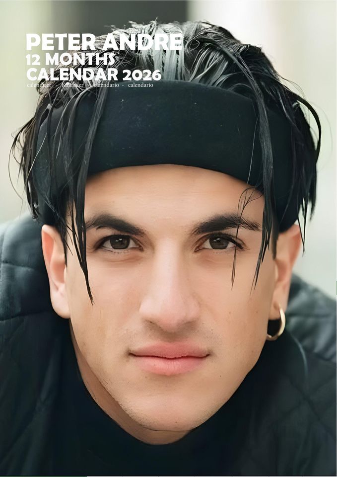 Peter Andre 2026 Calendar, New Year Gift, Home Decor
