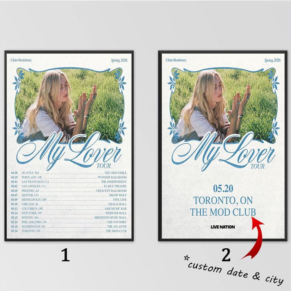 Custom Poster - Claire Rosinkranz 2026 Poster