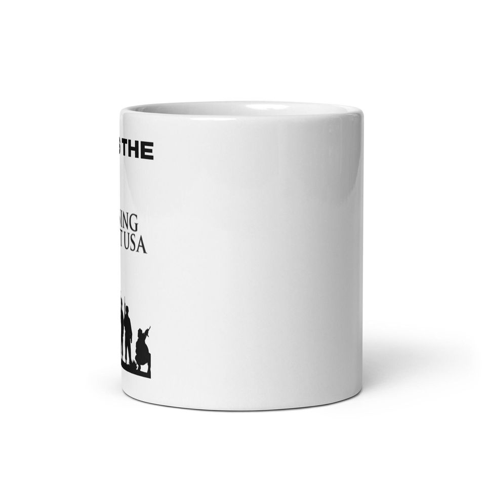 Turning Point Military Hype White glossy mug
