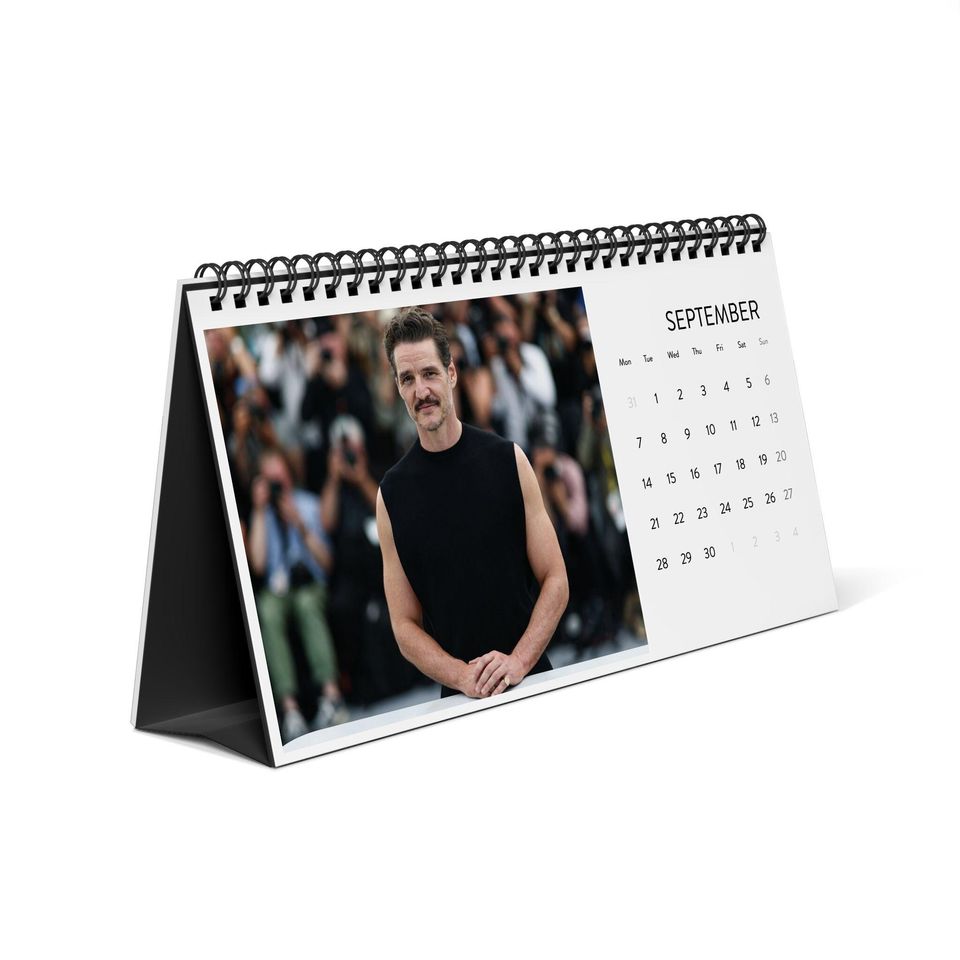 2026 Desk Calendar - All About Pedro Pascal