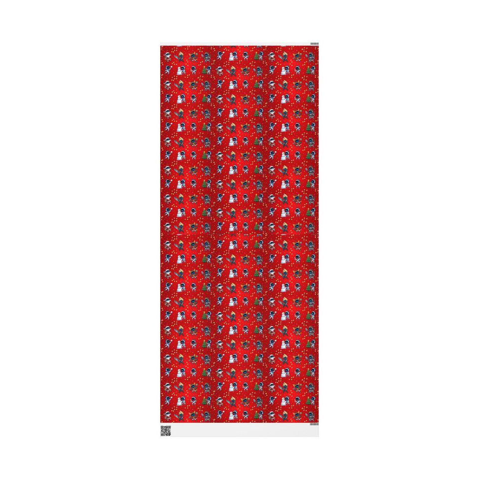 Astro Bots Holiday Heroes Wrapping Paper | Cloud, Ratchet, Aloy & More!