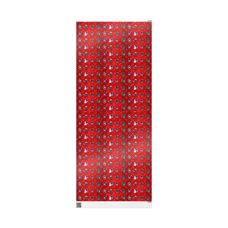 Astro Bots Holiday Heroes Wrapping Paper | Cloud, Ratchet, Aloy & More!