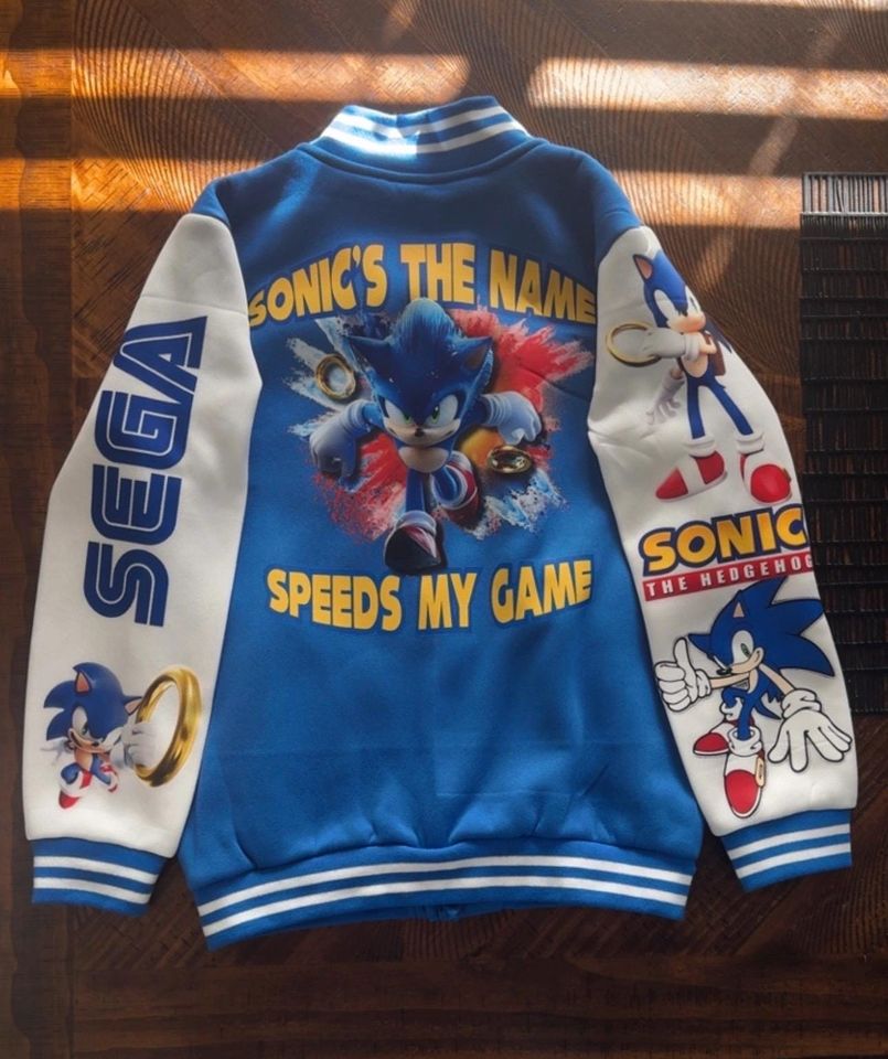 Custom Mario Brothers Youth Varsity Jacket