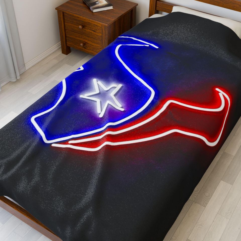 Houston Texans Throw  Blanket
