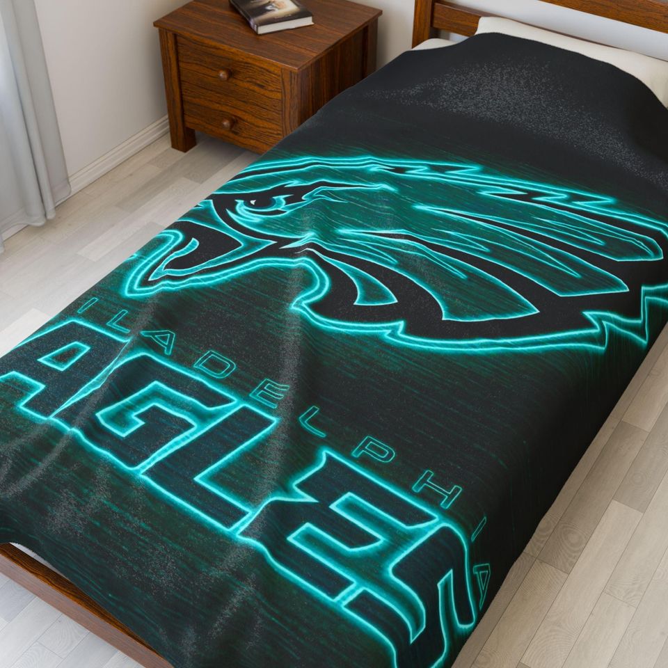 Philadelphia Eagles Throw Blanket - Soft Decorative Throw