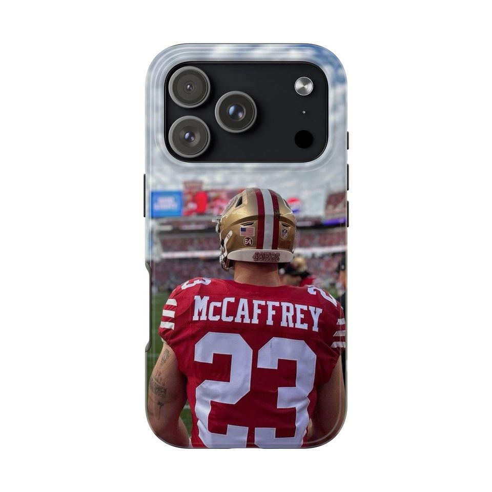 Christian McCaffrey 49ers Phone Case