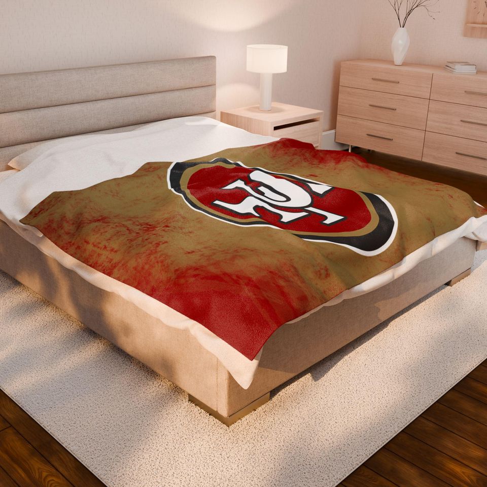 San Francisco 49ers Throw Blanket