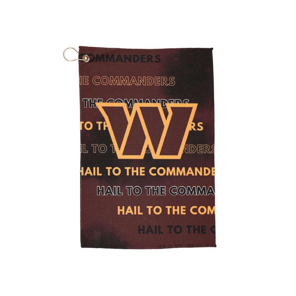 Washington Commanders Golf Towel, Sports Gift