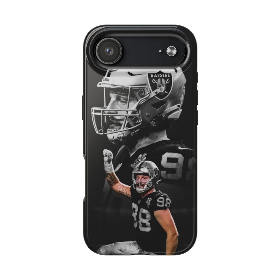 Maxx Crosby Raiders Phone Case
