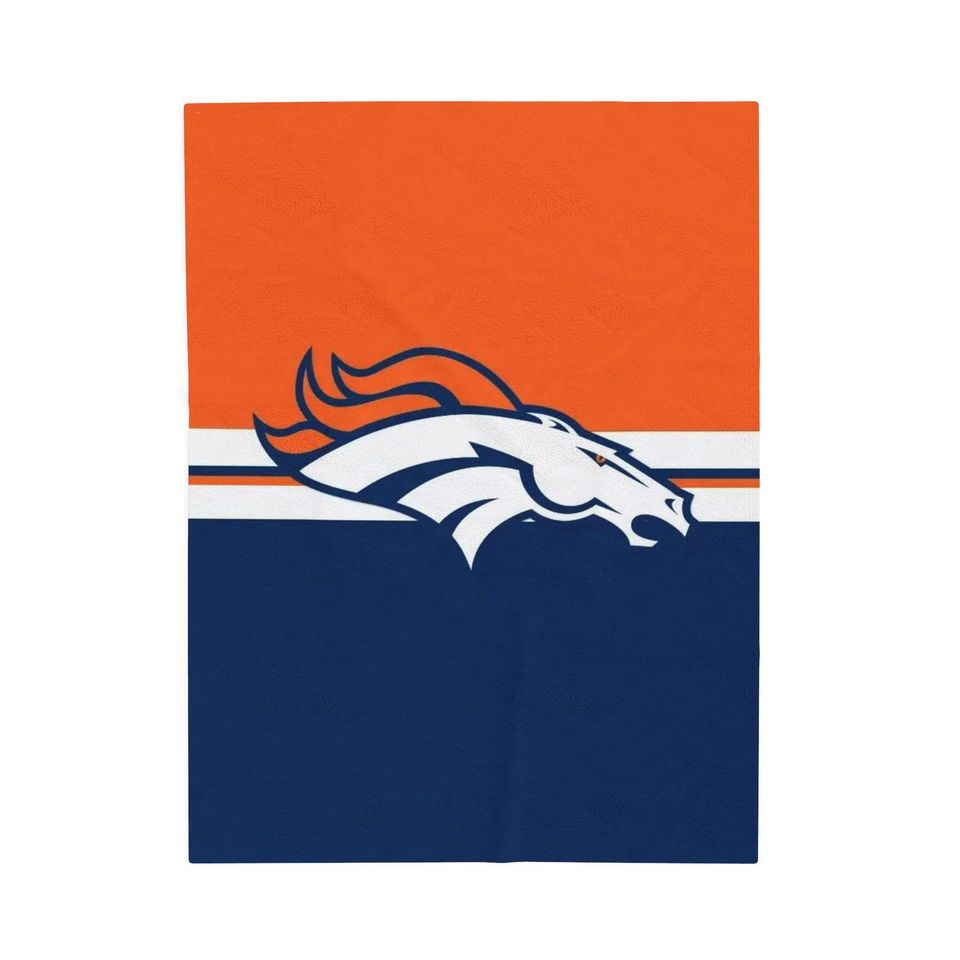 Denver Broncos Throw Blanket