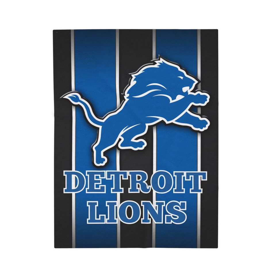 Detroit Lions Throw Blanket
