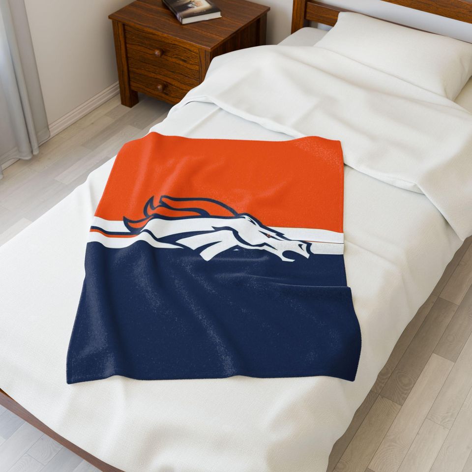 Denver Broncos Throw Blanket
