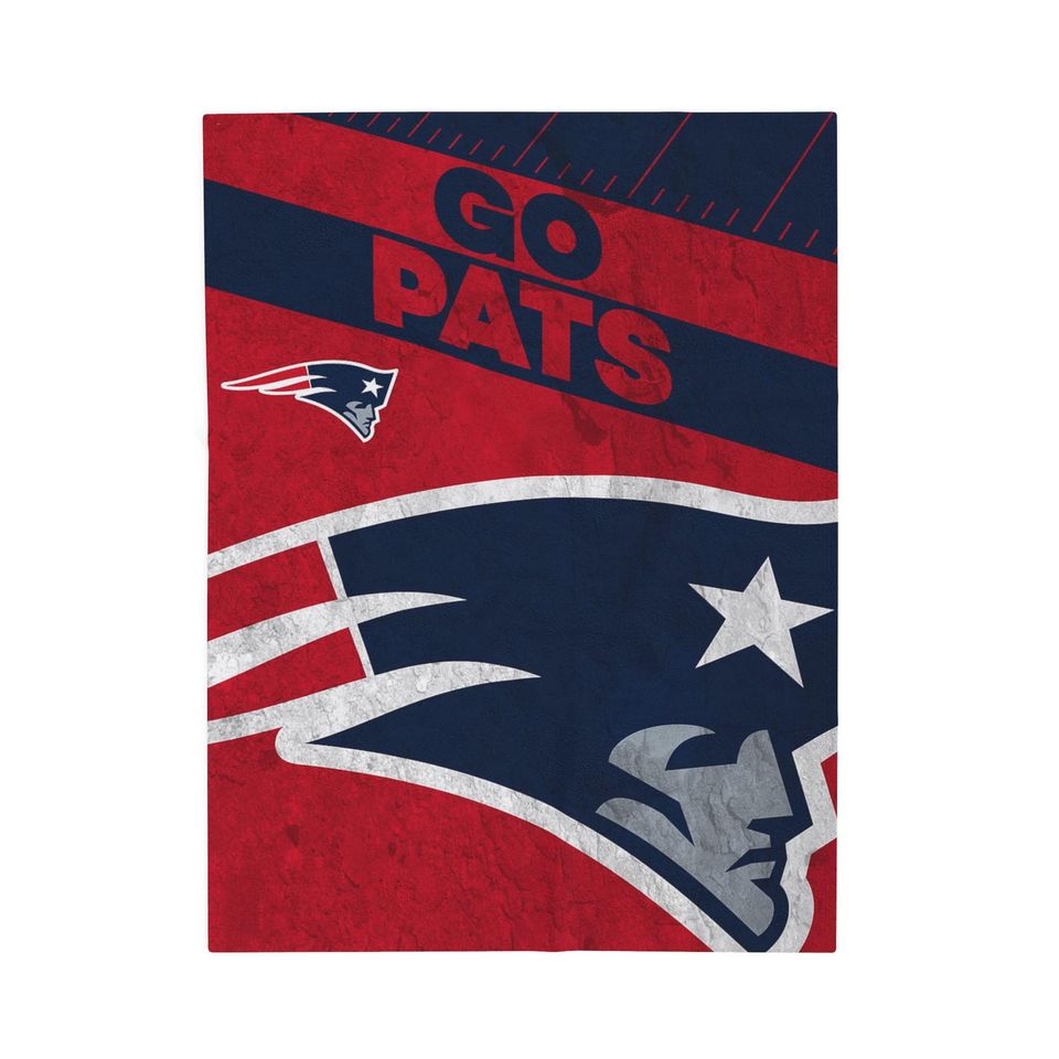 New England Patriots Throw Blanket