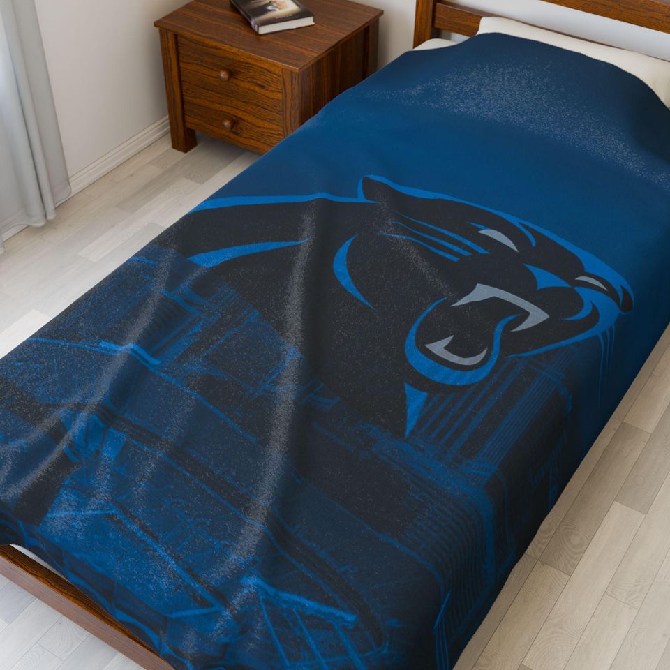 Carolina Panthers Throw Blanket