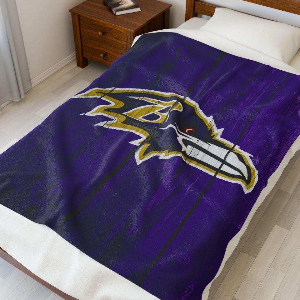 Baltimore Ravens Throw Blanket