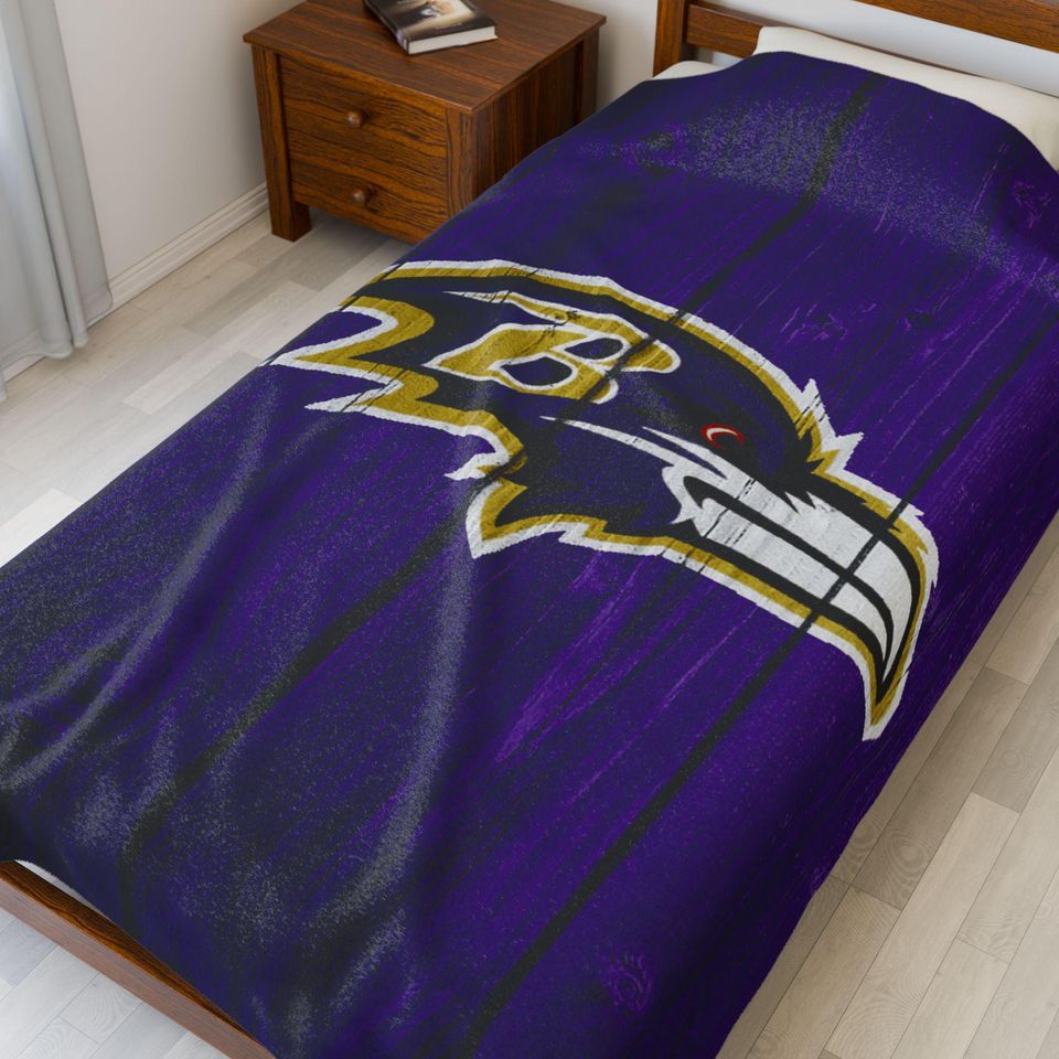 Baltimore Ravens Throw Blanket