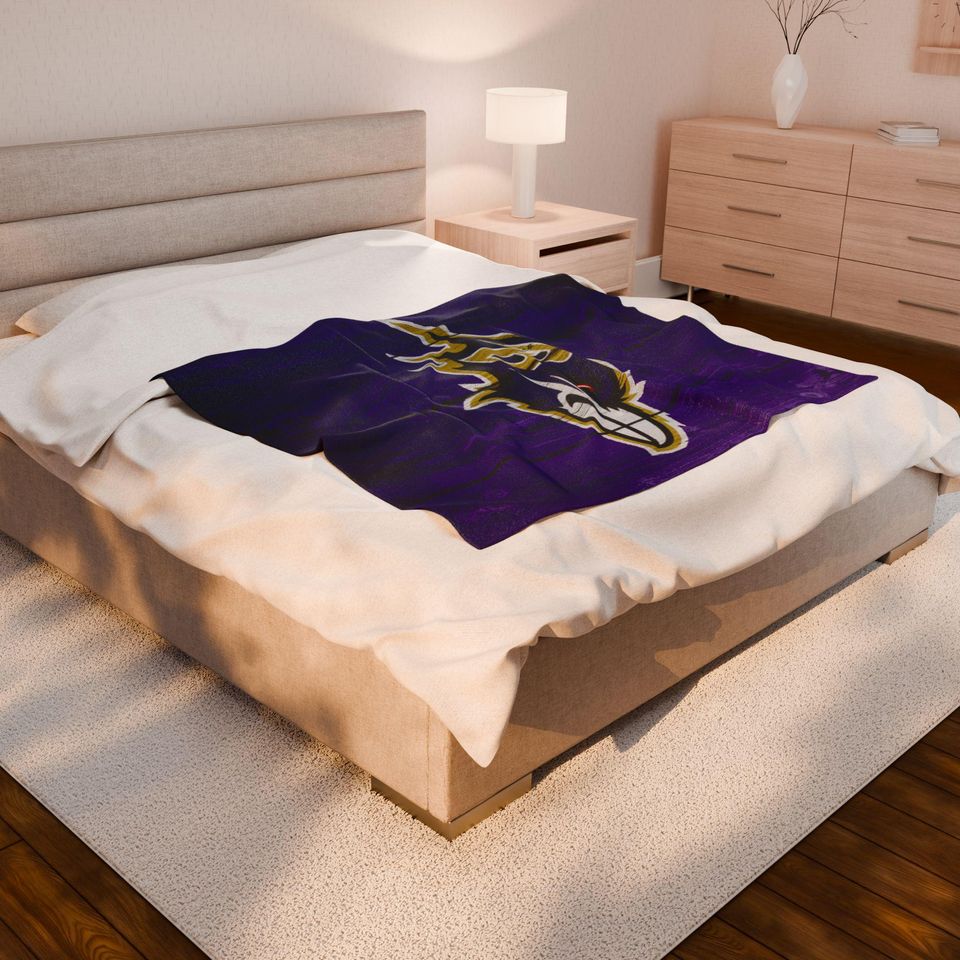 Baltimore Ravens Throw Blanket