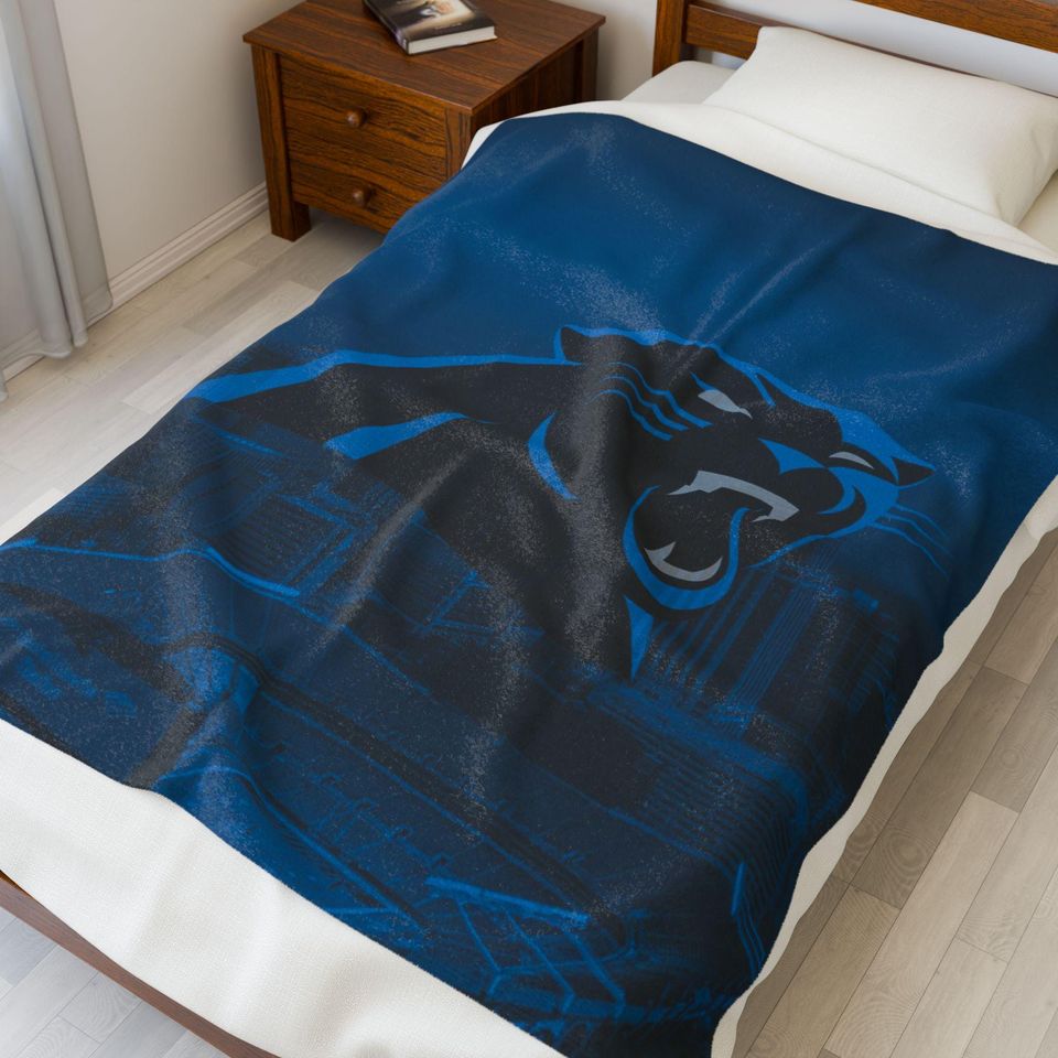Carolina Panthers Throw Blanket