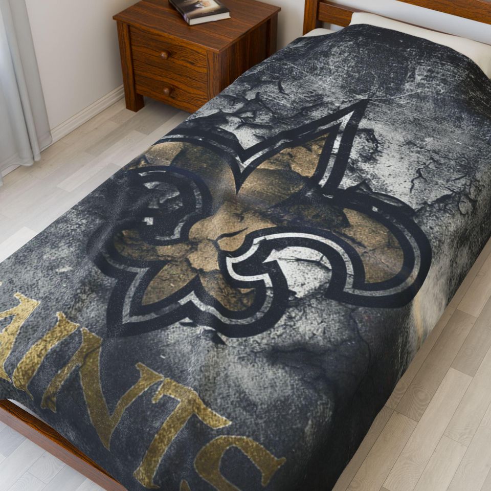 New Orleans Saints Throw Blanket