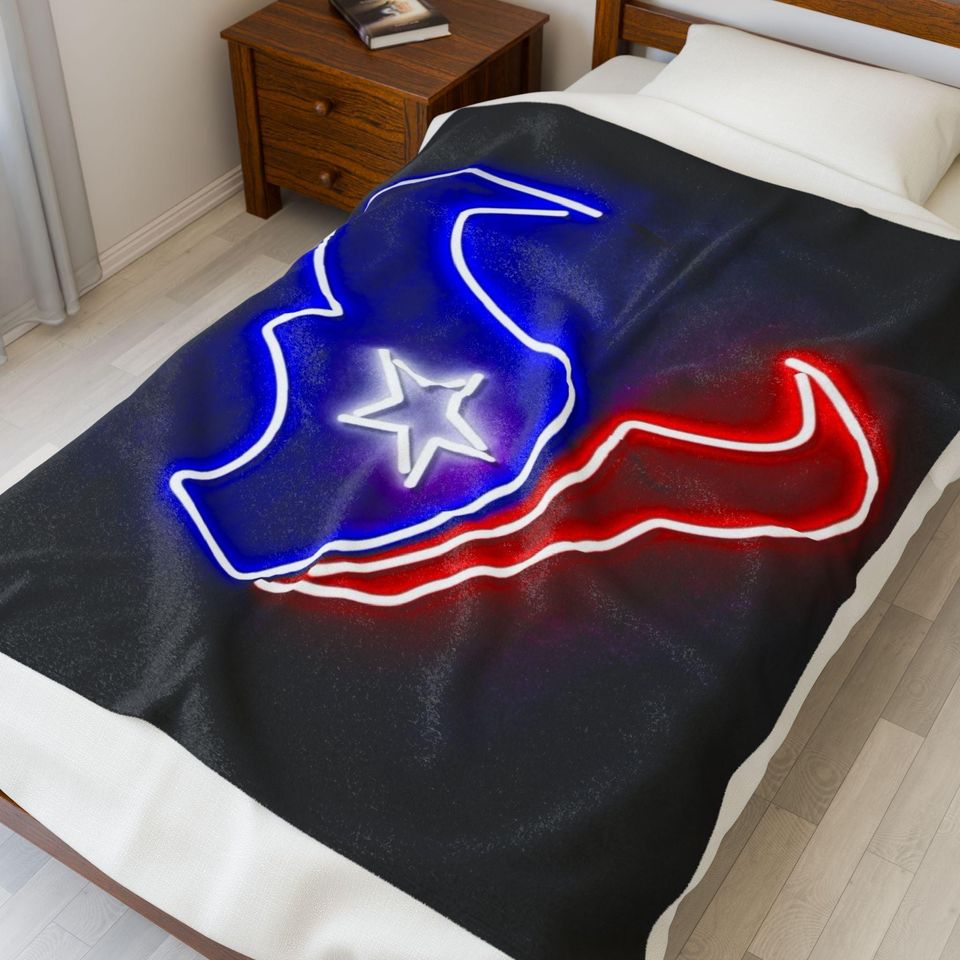 Houston Texans Throw  Blanket