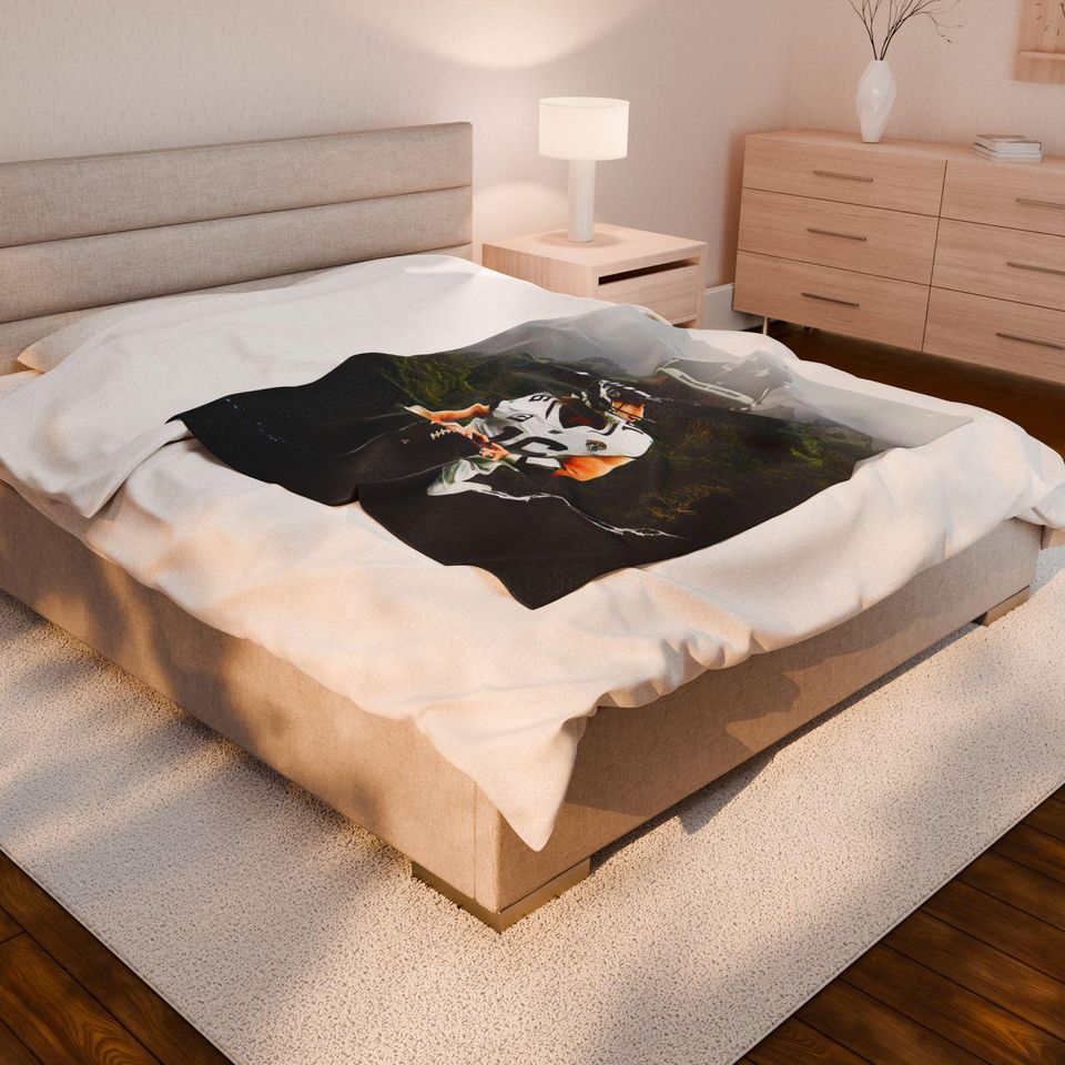 Trevor Lawrence Jaguars Throw Blanket