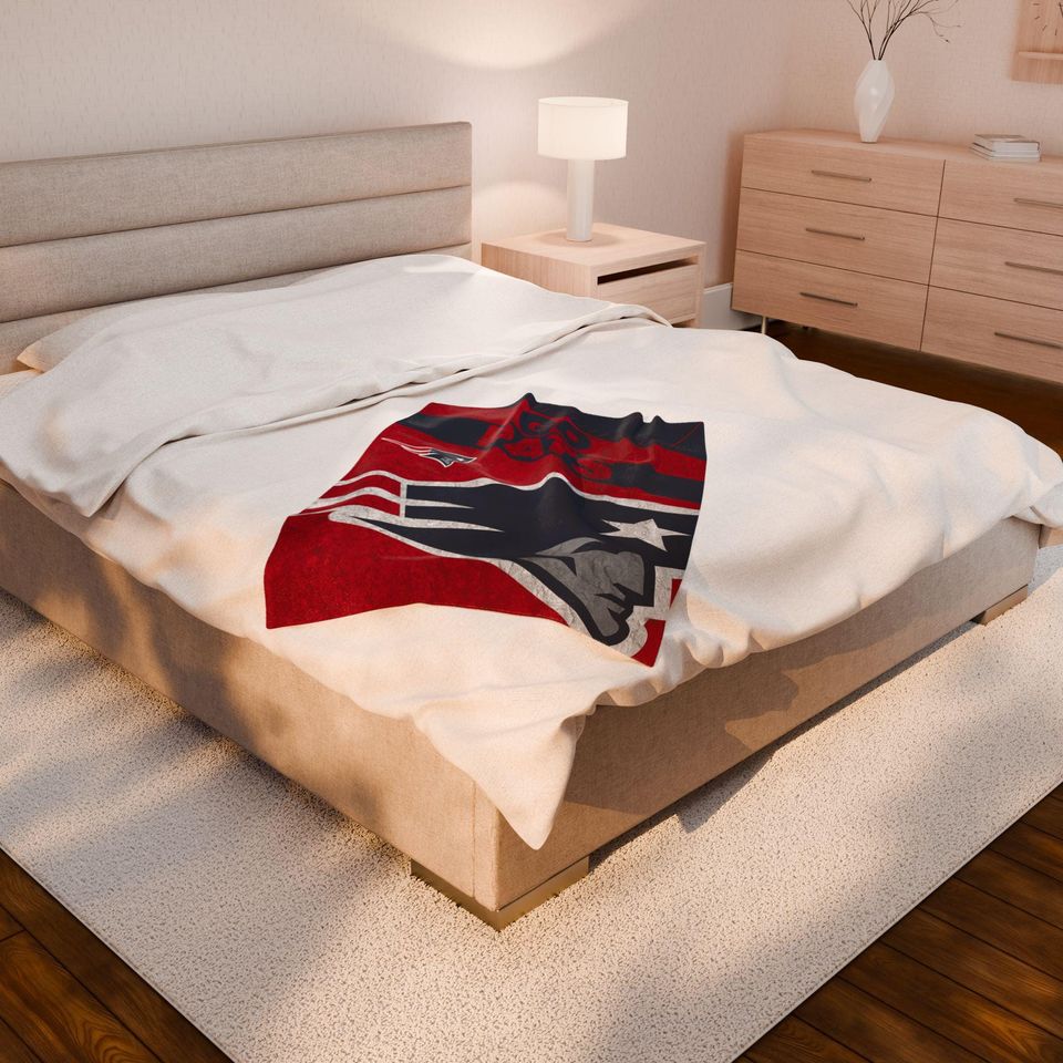 New England Patriots Throw Blanket